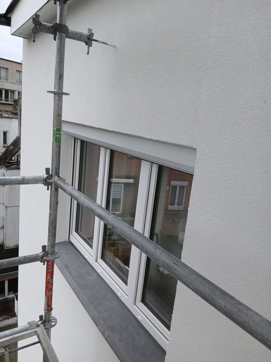 Ravalement et enduit façade immeuble
